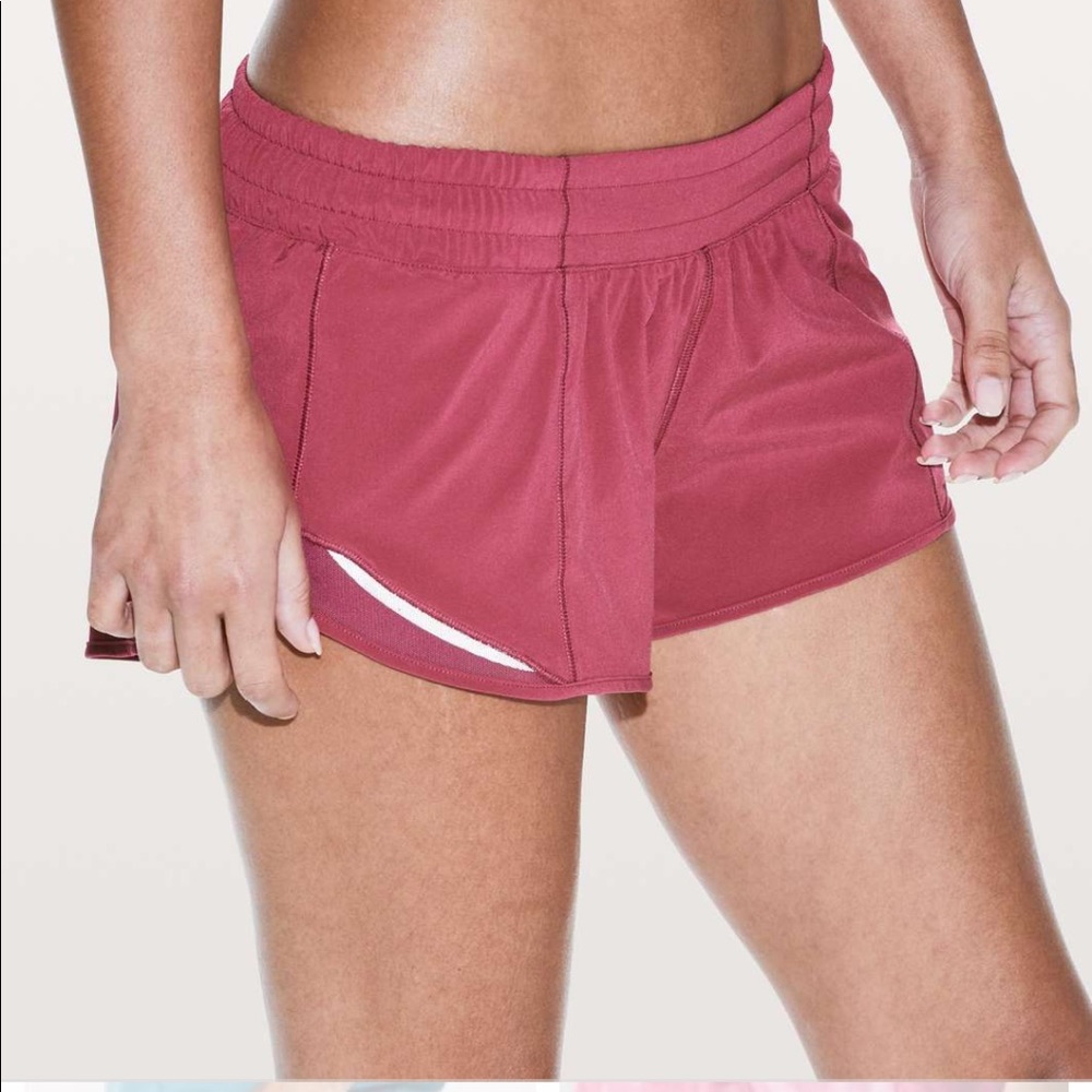 Lululemon Hotty Hot Shorts Pink